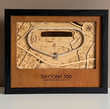 Daytona 500 Motor Speedway 3D Wood Track Map